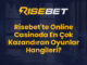 Risebet'te Online Casinoda En Çok Kazandıran Oyunlar Hangileri?